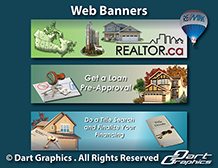 Banners for real estate